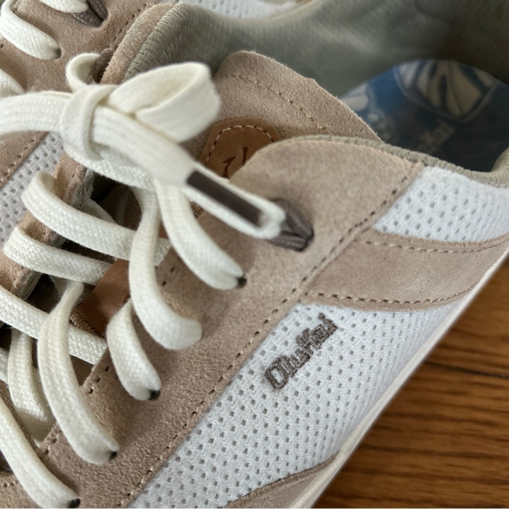 White and Beige Sneakers by OluKai